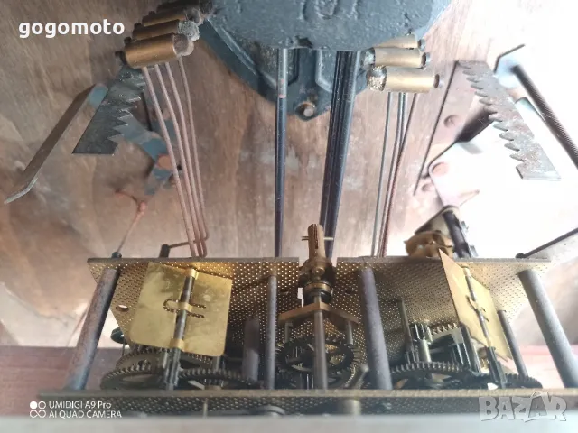 Стар рядък френски часовник, маховик, на повече от 100 години , снимка 8 - Антикварни и старинни предмети - 49582389