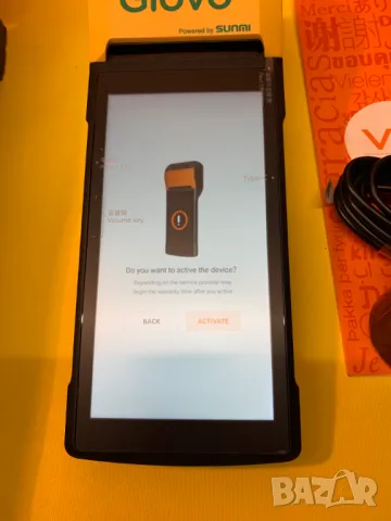 Постерминал Sunmi Pos V2 WiFI+ 4G Чисто Нов пълен комплект, снимка 3 - Друга електроника - 47915924