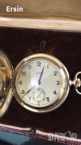 Стар  златен джобен часовник Favor от Германия, снимка 5 - Антикварни и старинни предмети - 44866363