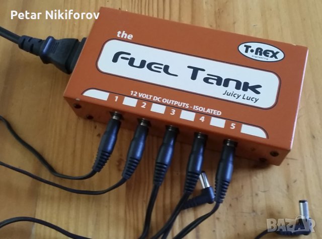 Продавам T-Rex Fuel Tank Juicy Lucy Power Supply 12 волта