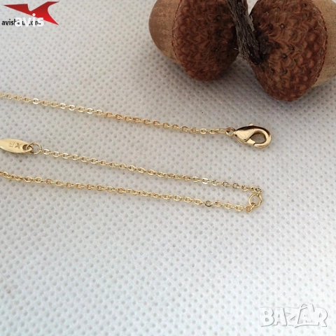 Колие с 14К златно покритие 274091, снимка 3 - Колиета, медальони, синджири - 52845104