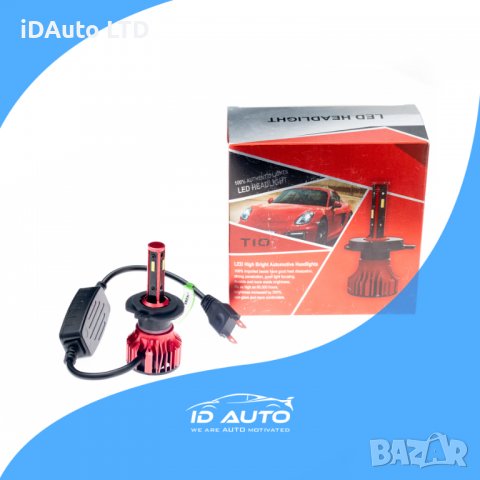 LED Крушки 18000,110w Комплект, h4 h7, лед, светлини, осветление, vw, снимка 6 - Аксесоари и консумативи - 38565657