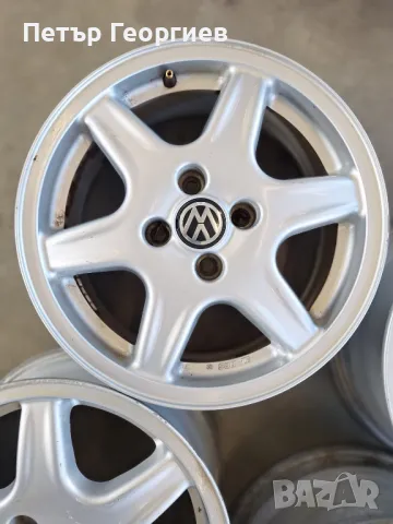 АЛУМИНИЕВИ ДЖАНТИ- ФОЛКСВАГЕН -4х100х57-15цола, снимка 4 - Гуми и джанти - 47575481