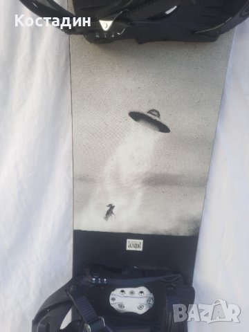 сноуборд BURTON PROCESS EXPERIENCE  155см.с автомати, снимка 5 - Зимни спортове - 43885811