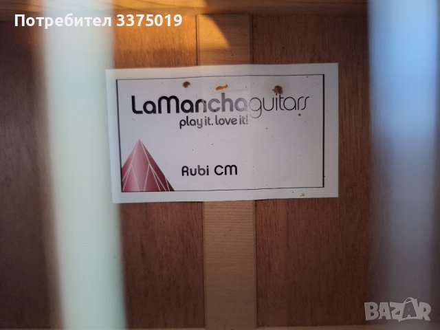 Акустична китара LaMancha, снимка 9 - Китари - 43790630