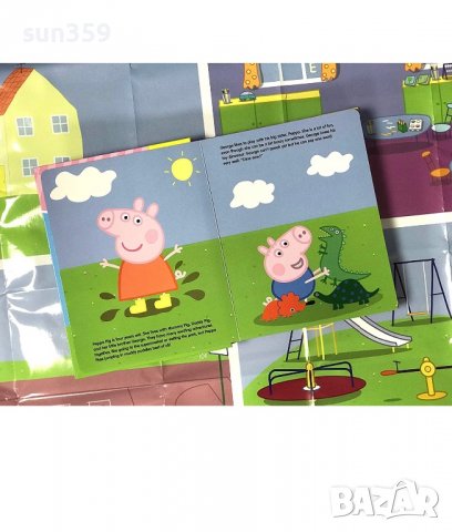 Занимателна книга Peppa Pig, снимка 3 - Образователни игри - 39528732