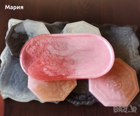  Подложки от Епоксидна смола , снимка 11 - Декорация за дома - 42898428