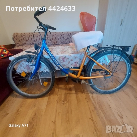 Запазено юношенско колело.Втора употреба.Гумите са сменени.Чисто нови., снимка 3 - Аксесоари и консумативи - 51541442