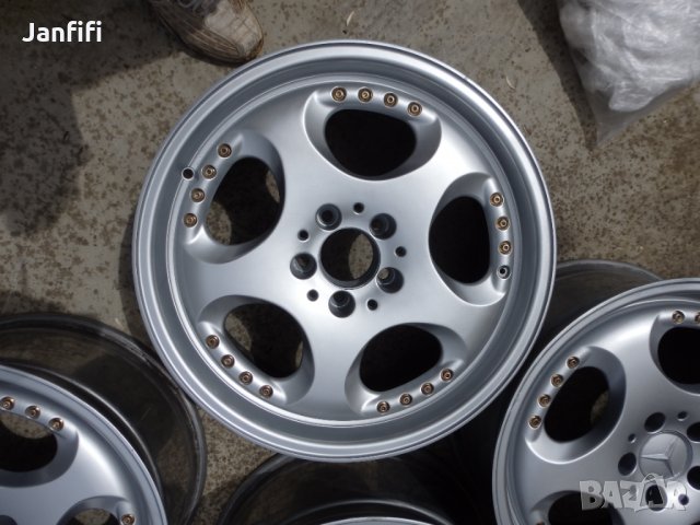 18" алуминиеви джанти за Мерцедес с капси, снимка 3 - Гуми и джанти - 33342691