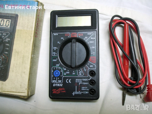 Мултиметър модел DT- 830B, мултицет