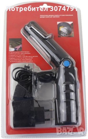 Преносима диодна работна лампа с бяла LED светлина, енергоспестяваща, снимка 4 - Аксесоари и консумативи - 32296008