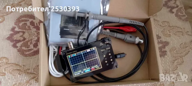 НОВ Цифров осцилоскоп DSO154Pro 18MHz 40MSa/s + генератор, снимка 1