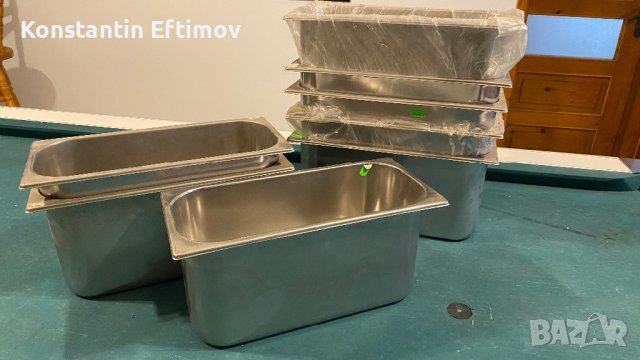 Гастрономи и стойка инокс мат, снимка 2 - Прибори за хранене, готвене и сервиране - 43360338