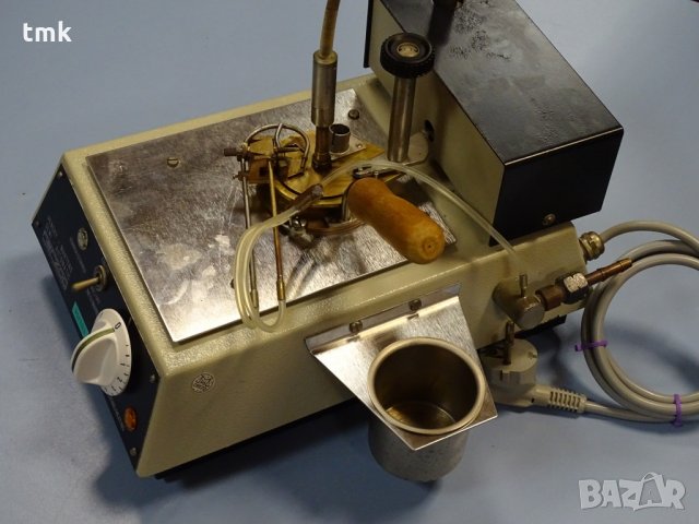 уред за анализ по метода на PENSKY-MARTENS, Semi-Automatic Herzog, снимка 4 - Други машини и части - 33380315