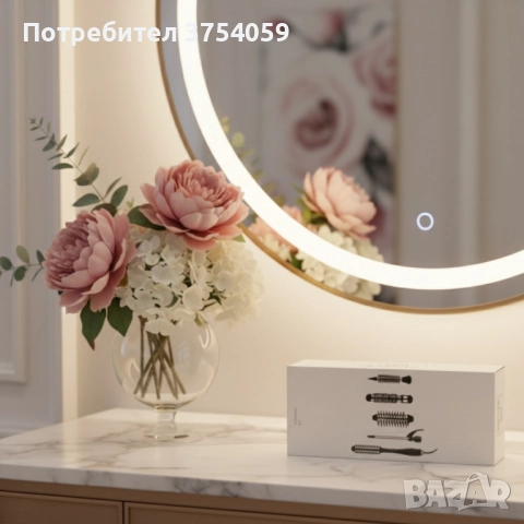 S&R Styling SD-937A – 5 в 1 уред за перфектна прическа без фризьор и с обем като от салон, снимка 2 - Маши за коса - 52353693
