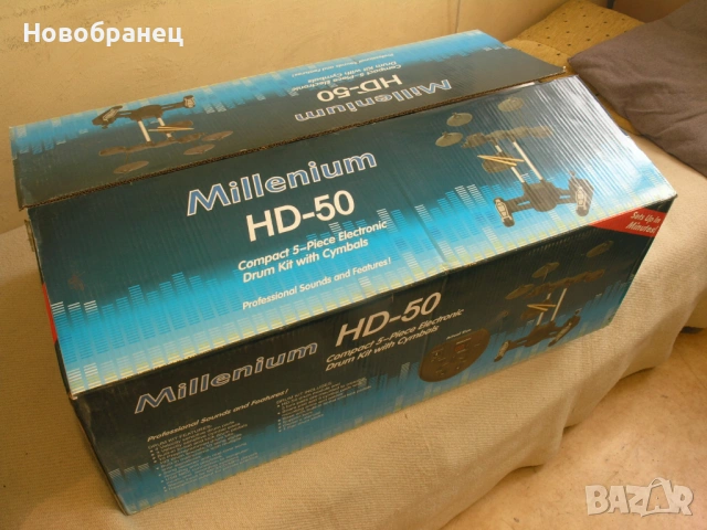 Електронни барабани Millenium HD-50 , снимка 7 - Ударни инструменти - 53367669