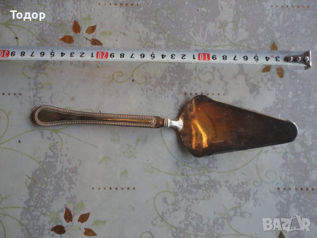 Посребрена лопатка шпатула 