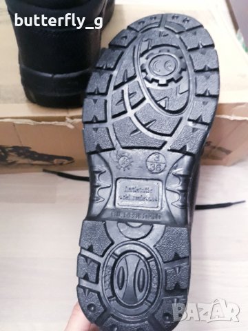 Дамски предпазни кубинки защитни обувки ботуши 36 номер, снимка 3 - Дамски ботуши - 43082955