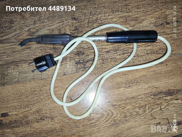 Стар български поялник, снимка 2 - Поялници и запояване - 50496251