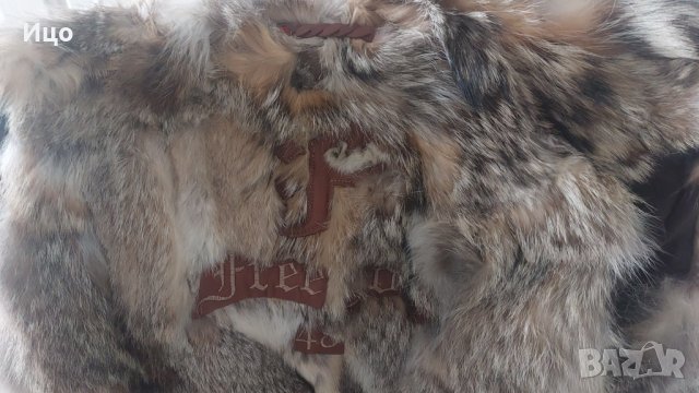 Яке естествена кожа - вълчи пух, снимка 7 - Якета - 43757668