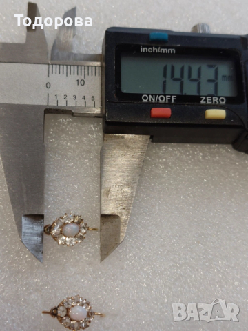 Дамски златни обеци с опали,злато 18к , снимка 8 - Обеци - 53395922