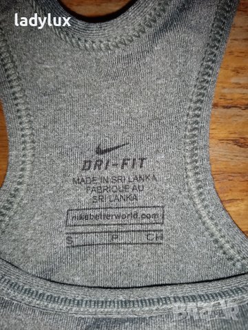 NIKE PRO, Оригинален Спортен Топ, Размер S. Код 2141, снимка 7 - Спортни екипи - 43945214