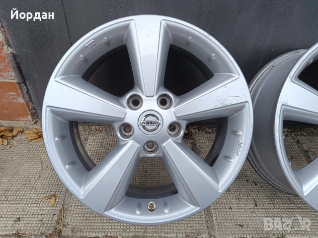 ОРИГИНАЛНИ джанти 17 '' 5x114,3 NISSAN QASHQAI J11 J10 / НИСАН Кашкай, снимка 7 - Гуми и джанти - 51238265