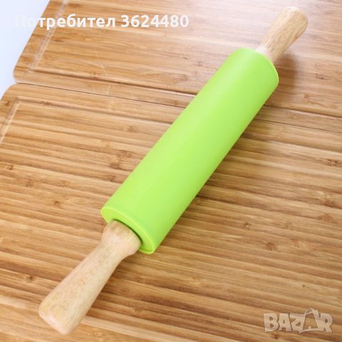 ТОЧИЛКА СИЛИКОНОВА С ДЪРВЕНИ ДРЪЖКИ, снимка 7 - Прибори за хранене, готвене и сервиране - 39982527
