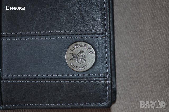 Liberto Buenos малък вертикален портфейл до 11 карти, снимка 13 - Портфейли, портмонета - 32578906
