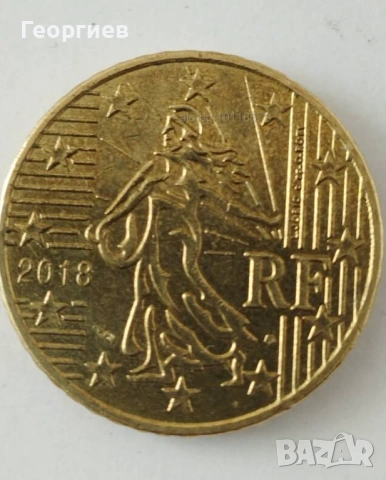 Стари монети Английски пени и Дойче марки,Френски цента,франкове., снимка 11 - Нумизматика и бонистика - 44227420