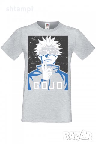 Мъжка тениска Jujutsu Kaisen Satoru Gojo,Анимация,игра,Празник,Повод,, снимка 5 - Тениски - 37936882