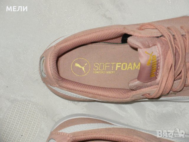 PUMA дамски маратонки естествен велур 37, снимка 13 - Маратонки - 32674795