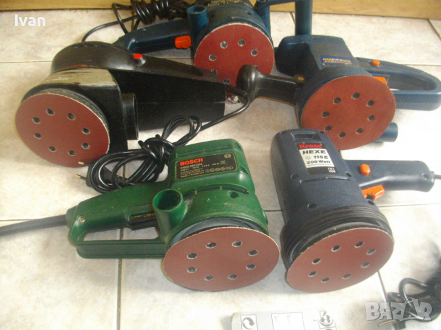 Bosch-Kress-Skil-Top Craft-Nu Power-430W-420W-380W-200W-190W-Кръгъл Ексцентър Виброшлайф-Швейц/Герм, снимка 6 - Други инструменти - 36538109