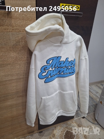 Суичър Make Enemies, снимка 3 - Спортни дрехи, екипи - 52584791