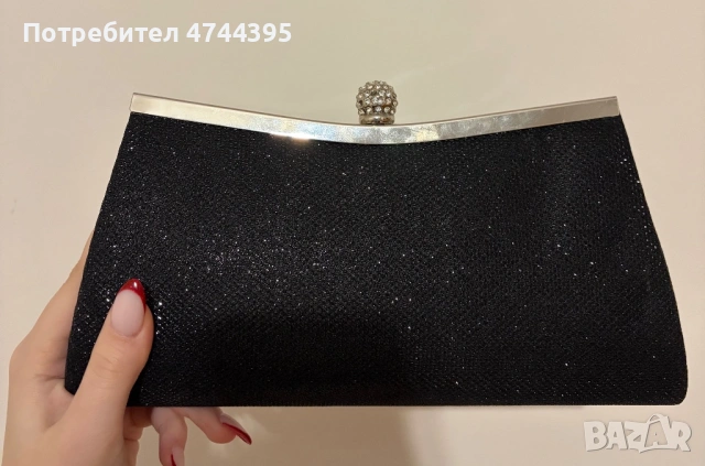 Официална черна чанта