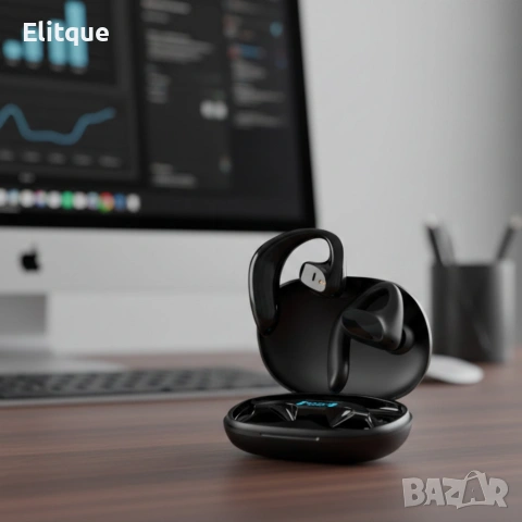 Безжични слушалки с AI превод 2 в 1 — превод в реално време, снимка 2 - Друга електроника - 53557063