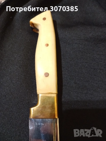 Ловен нож с дръжка от чемшир 