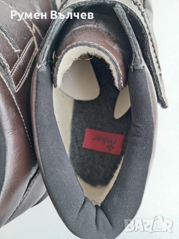 зимни обувки Rieker N 44, снимка 5 - Мъжки боти - 53087265