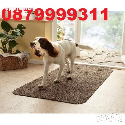 Абсорбиращо мръсотията килимче постелка за входна врата килим super clean mat, снимка 5 - Изтривалки - 32421359