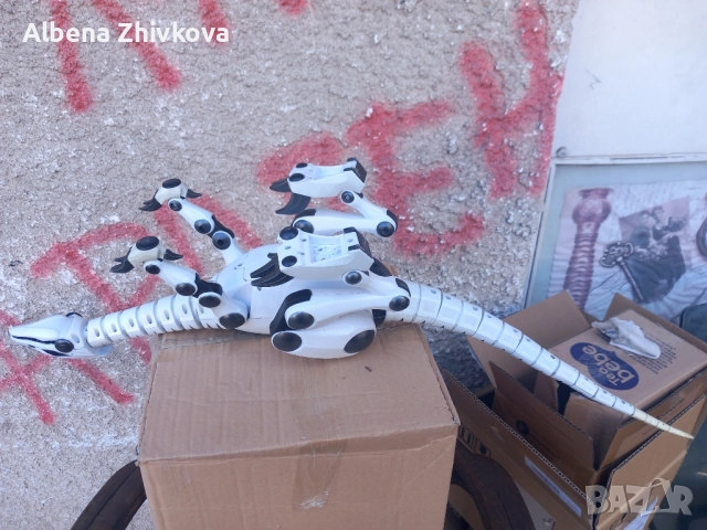 огромен механичен динозавър , снимка 4 - Колекции - 52073742