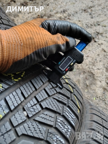 4бр.зимни гуми HANKOOK 215 55 18 DOT18 цена за брой, снимка 4 - Гуми и джанти - 52347714