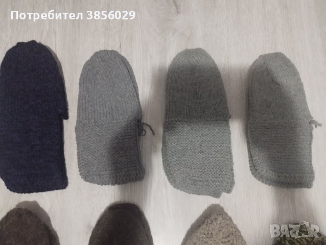 Мъжки плетени терлици , снимка 3 - Мъжки чорапи - 43822706