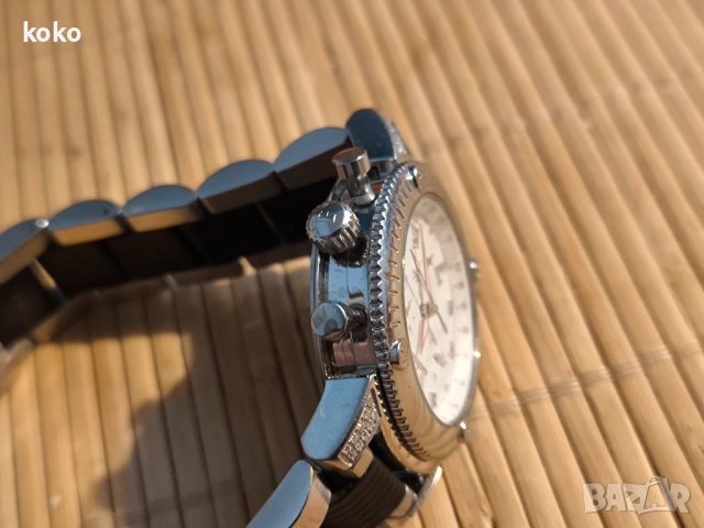 Часовник с диаманти Faconnable, снимка 11 - Мъжки - 53212353