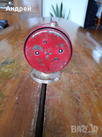 Настолен часовник,будилник СЛАВА,SLAVA #13, снимка 4 - Антикварни и старинни предмети - 43779398