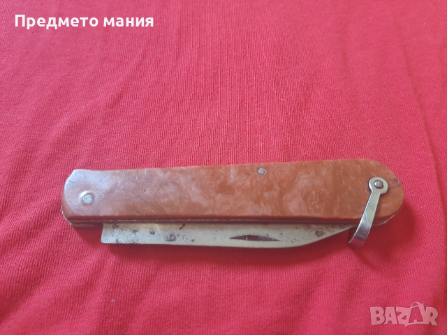 Старо дожбно ножче ножка нож , снимка 4 - Ножове - 44859911