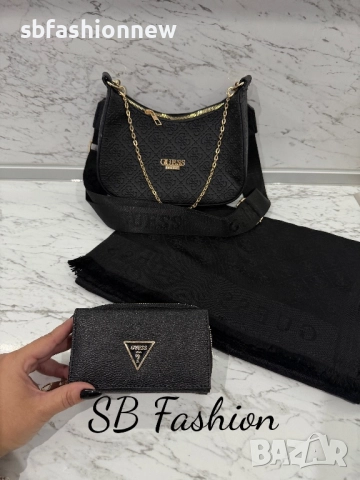 Guess чанта,шал,портмоне, снимка 3 - Чанти - 52819485