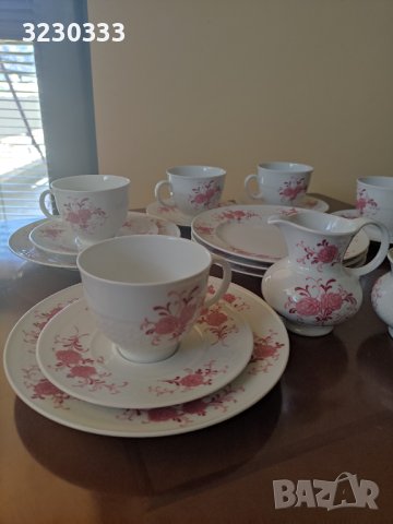 Порцеланов сервиз за чай и кафе Seltmann Weiden, снимка 5 - Сервизи - 42970593