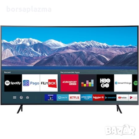 Телевизор Samsung 65TU8372, Извит, 65" (163 см), Smart, 4K Ultra HD, LED А , снимка 1 - Телевизори - 32762558
