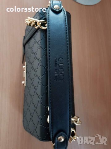 Луксозна Черна чанта Г-чи код ST96, снимка 4 - Чанти - 35885019