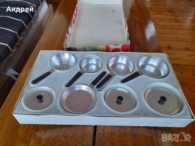 Стар Детски кухненски комплект, снимка 2 - Други ценни предмети - 43612632